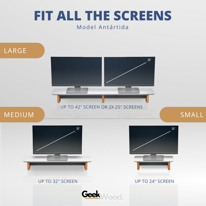 Soporte de Monitor Antártida - Grande