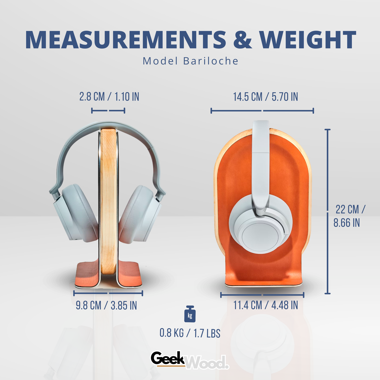 Soporte para Auriculares Bariloche 